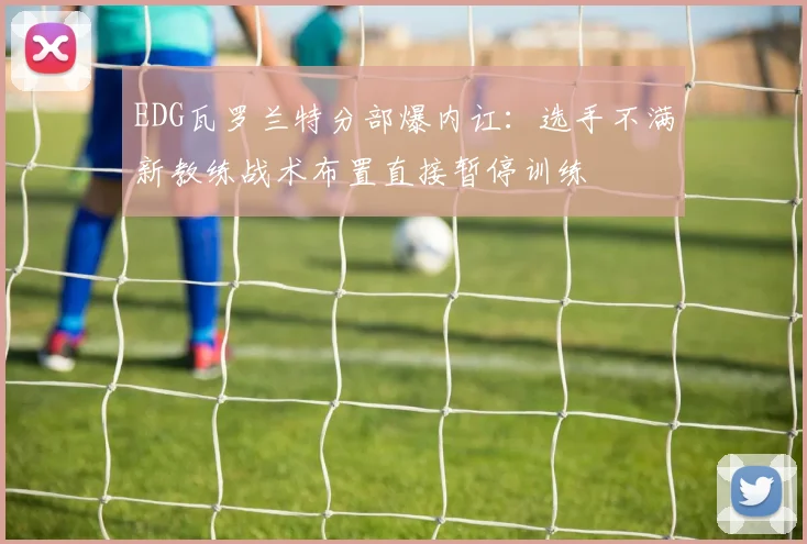 EDG瓦罗兰特分部爆内讧：选手不满新教练战术布置直接暂停训练